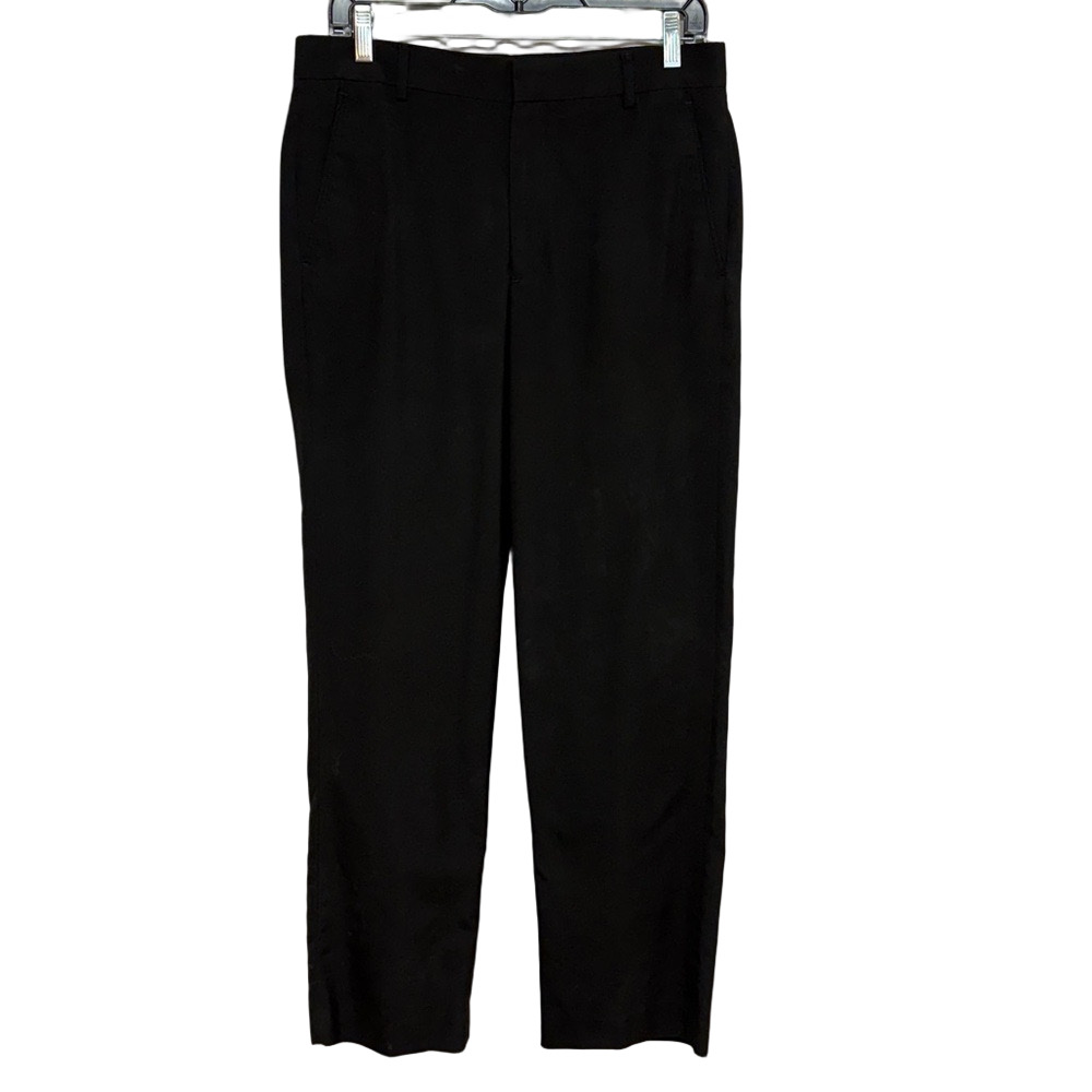 Attention Men’s 30x30 Black Dress Pants Career Office Business Casual
